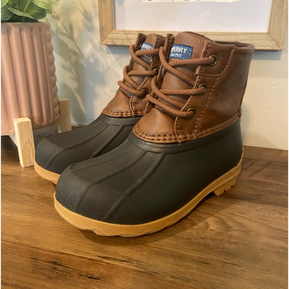 KIDS' SPERRY TODDLER & LITTLE KID PORT RAIN BOOTS- Size 11M